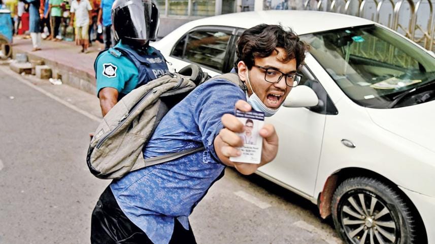 Nationwide protests for quota reform face police crackdown