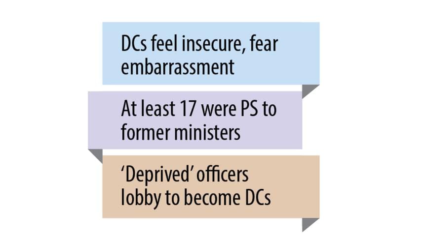 Deputy commissioner transfers interim government