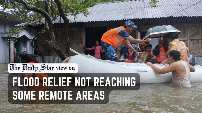 Flood relief not reaching some remote areas
