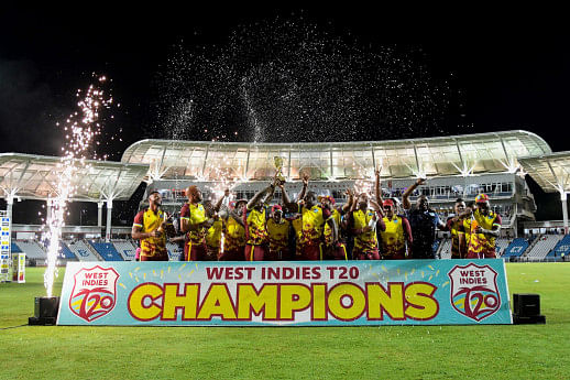 West Indies romp to T20 series sweep over South Africa