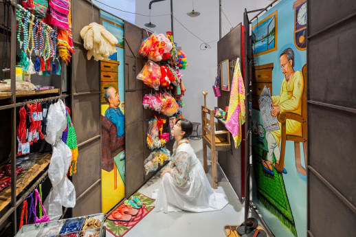 The streetscape of Dhaka as an installation.jpg