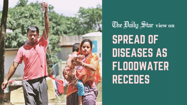 waterborne diseases in flood-hit areas