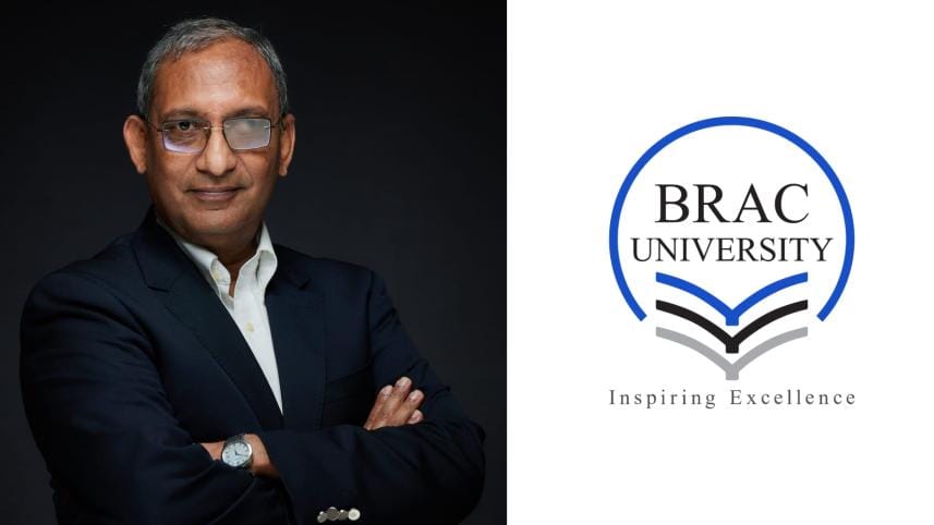 BRAC University's newly appointed VC Dr Syed Ferhat Anwar