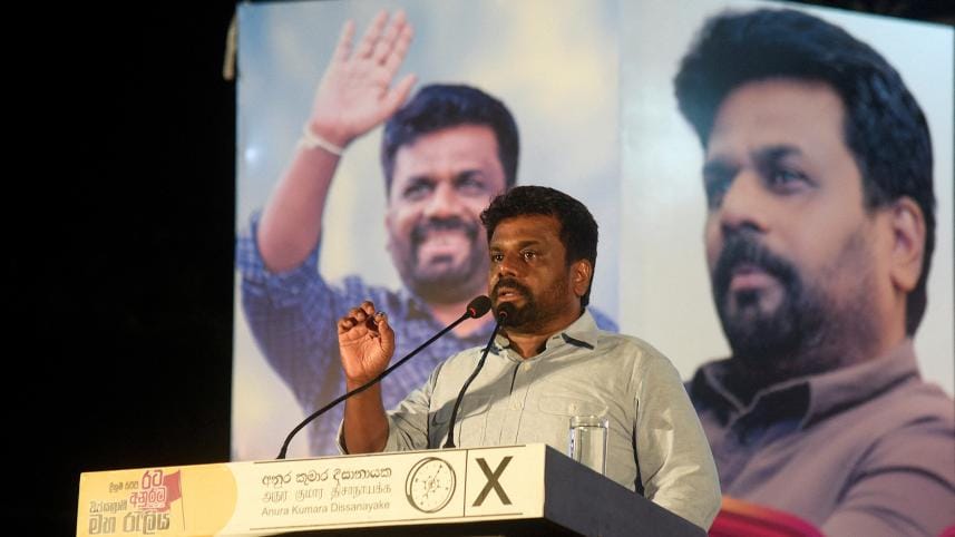 Sri Lanka president front runner 