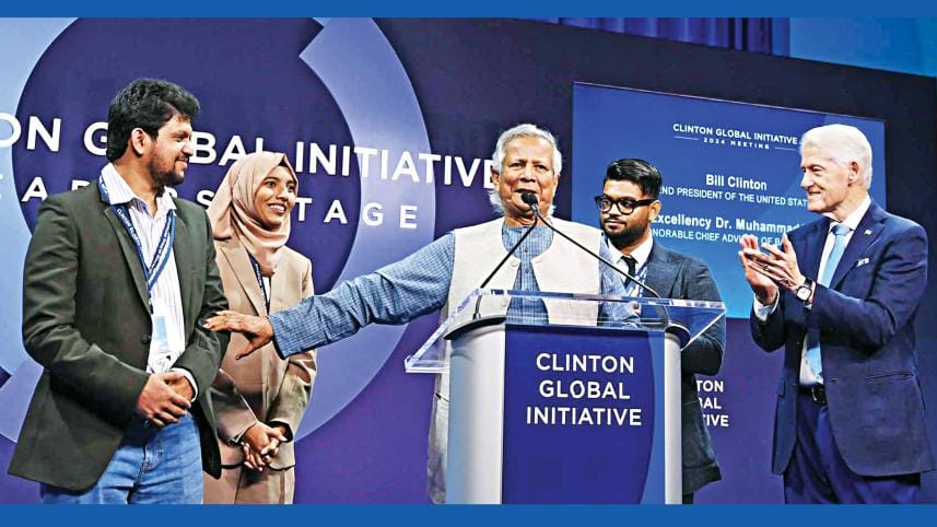 Muhammad Yunus at UNGA 2024