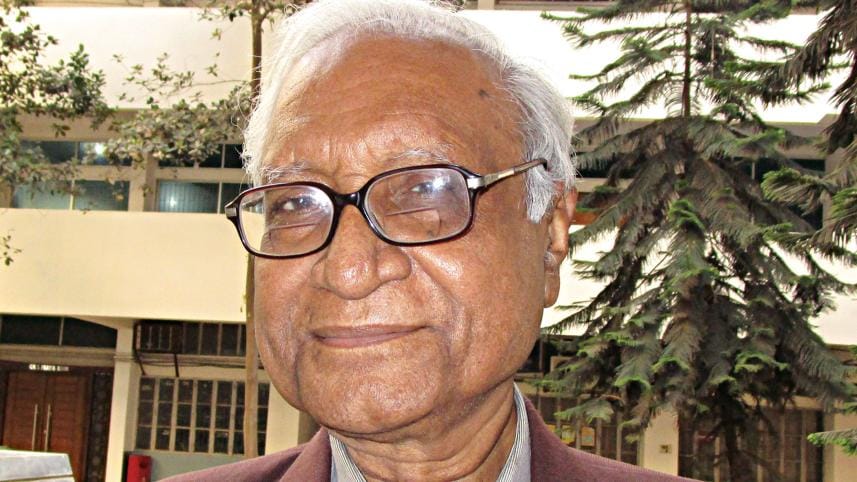 Serajul Islam Choudhury Professor emeritus of Dhaka University