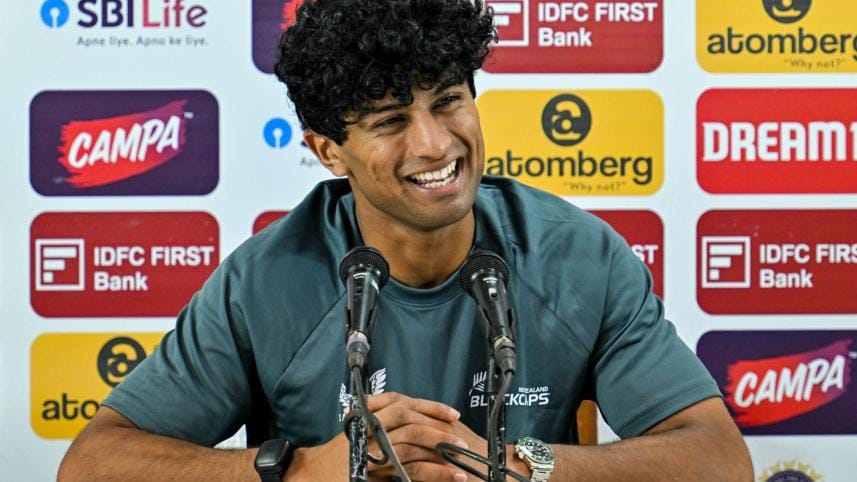 New Zealand batter Rachin Ravindra