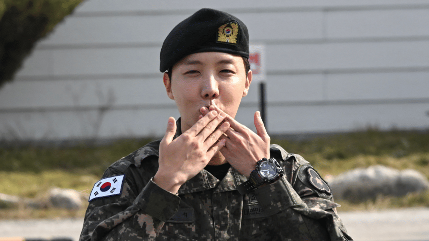 BTS member J-hope discharged from South Korean military
