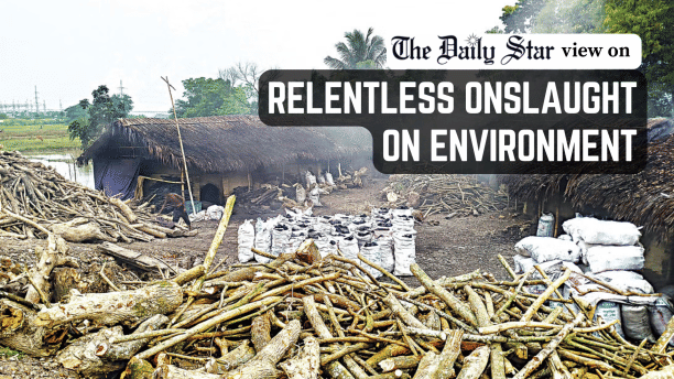 relentless onslaught on environment