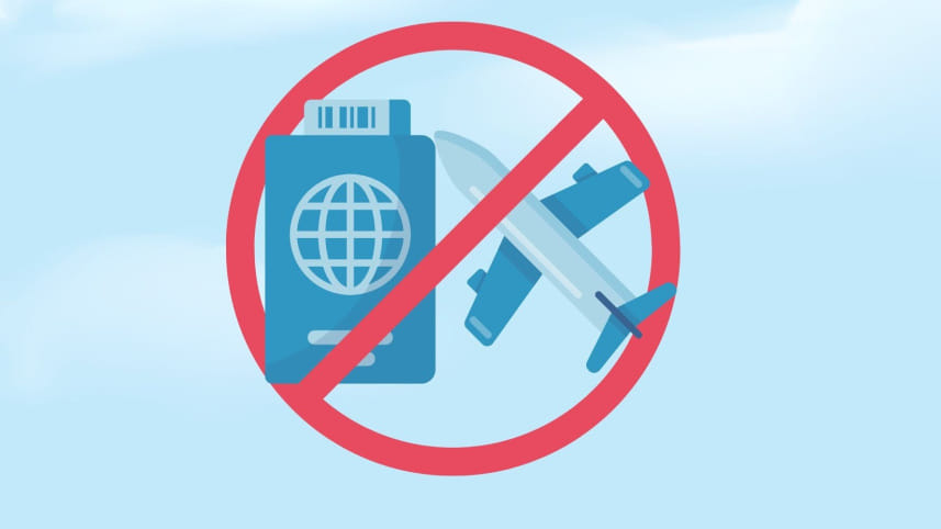 travel ban on Amir Hossain Amu and family