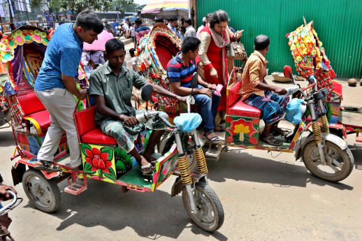 Battery-powered rickshaws are the way forward