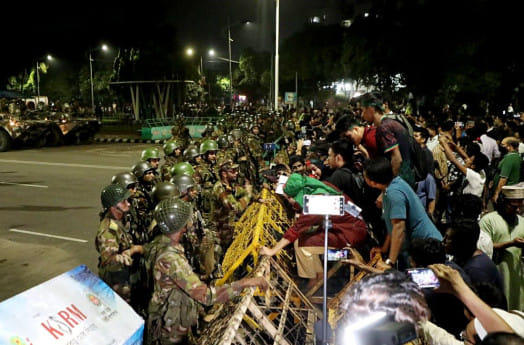 political unrest in Bangladesh