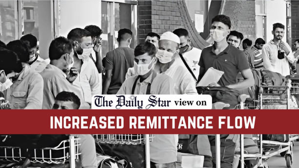 increase in Bangladesh's remittance inflows