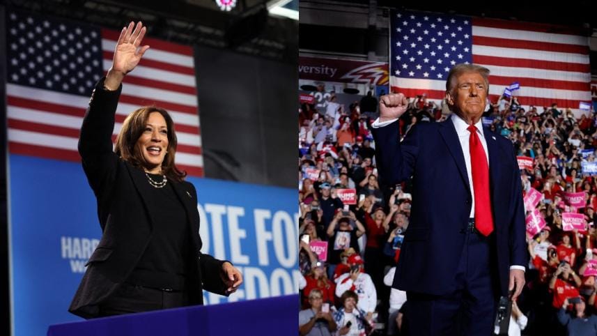 Divided nation chooses US president in a bitter, closely fought race