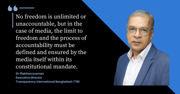 freedom of press without external interference