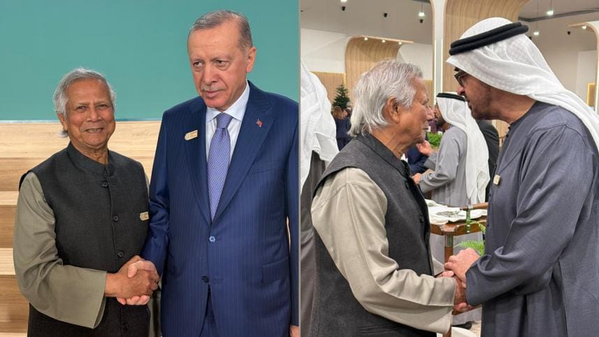 Yunus meets global leaders at COP29 summit