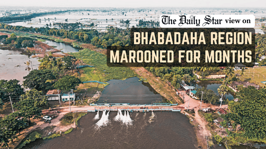 Persistent waterlogging in Bhabadaha