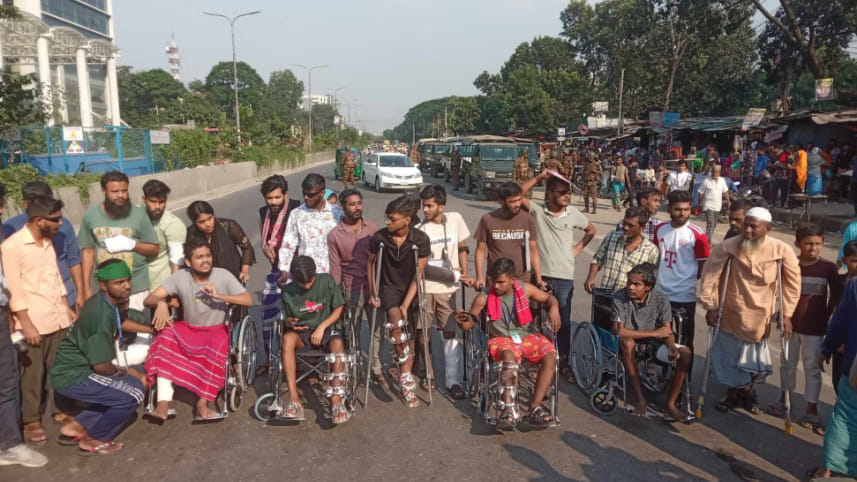 Injured protesters seven-point demand 2024