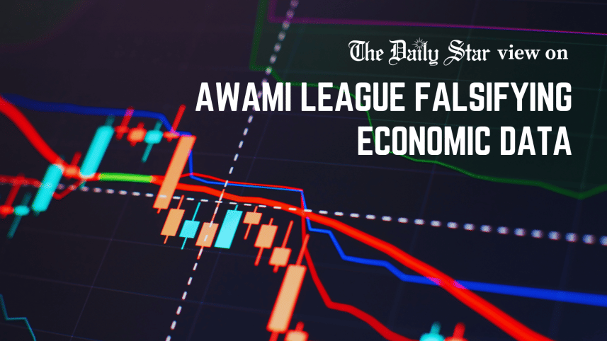 awami league falsifying economic data