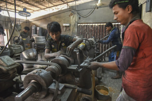 Education dream of slum children in Dhaka