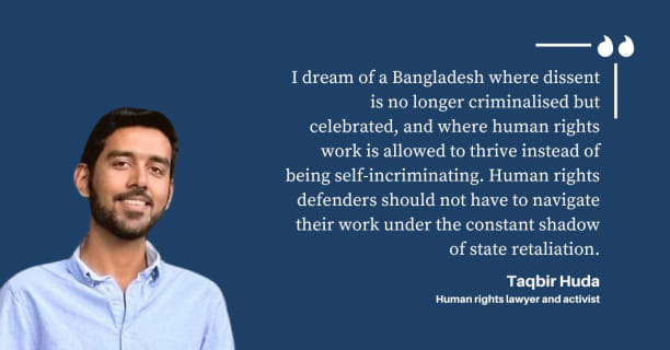 Taqbir Huda on Human Rights Day 2024