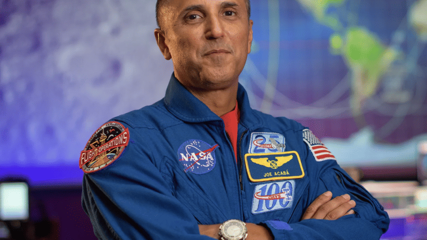 NASA astronaut Joseph M. Acaba