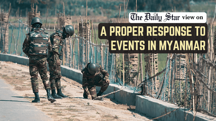 Bangladesh's response to Myanmar crisis