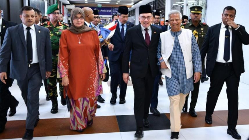 Yunus and Malaysian PM 