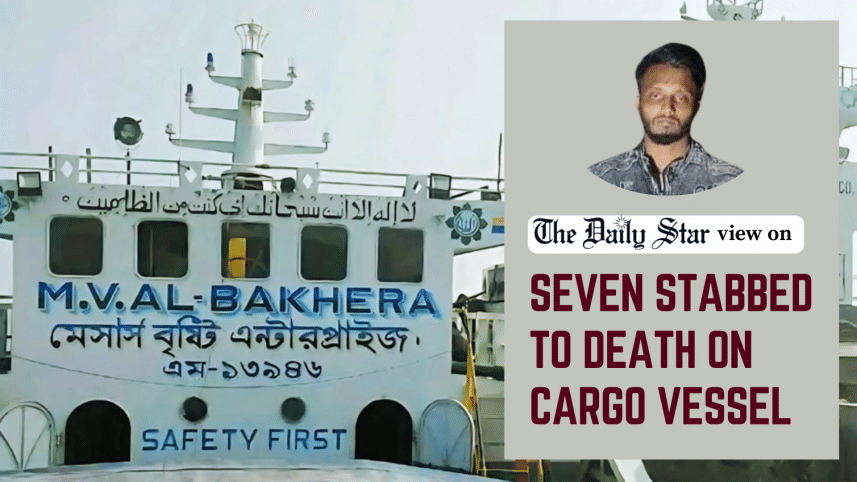 seven stabbed to death aboard bangladesh cargo vessel