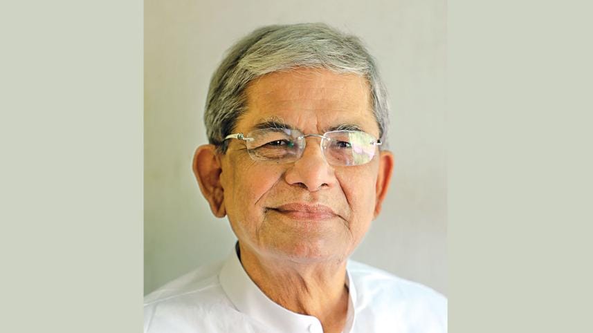 Mirza Fakhrul on advisers forming new party