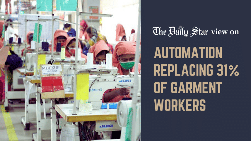 automation replacing 31 of garment workers