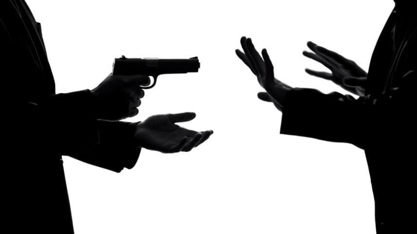 criminals extortion in Dhaka