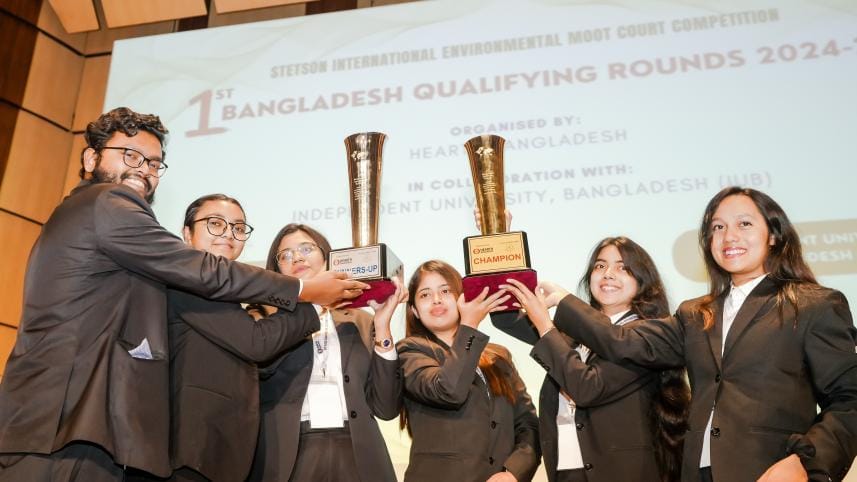 The 1st Bangladesh National Round of the Stetson International Environmental Moot Court Competition 2024-25. 