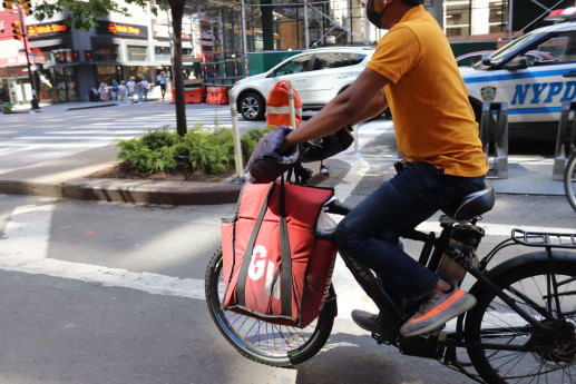 Grubhub delivery driver