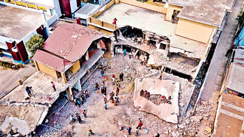 Vandalism and arson attacks in Bangladesh