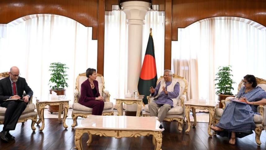 Yunus on US aid suspension