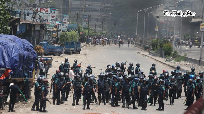 human rights violations during July uprising