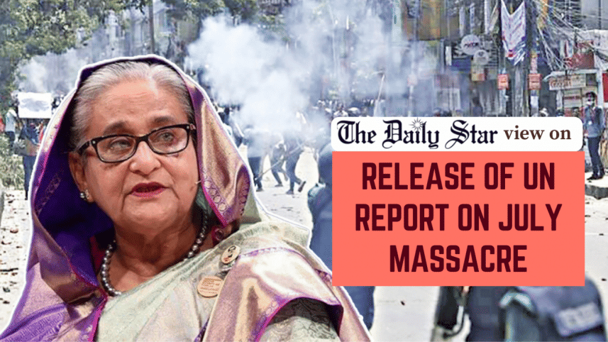 UN report on July massacre