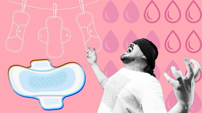 sanitary napkins controversy at book fair