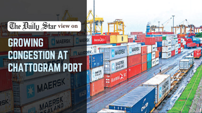 Ease the congestion at Ctg port
