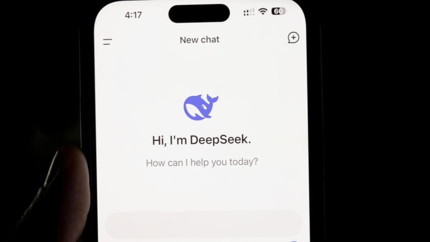 DeepSeek screen