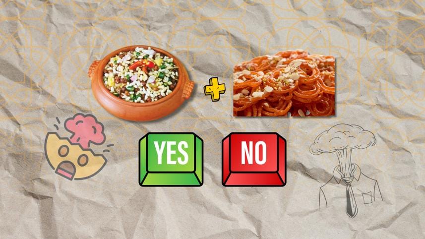 Does jilapi belong in muri makhano?