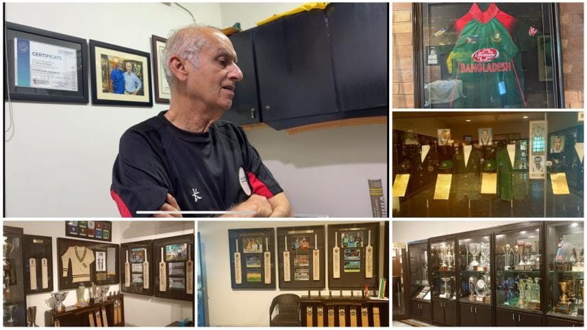 PCB museum curator Yahya Ghaznavi Bangladesh