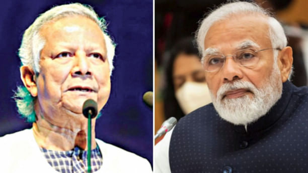meeting between Yunus and Modi