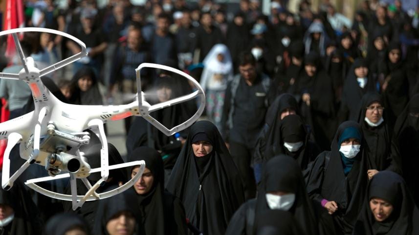 hijab drone