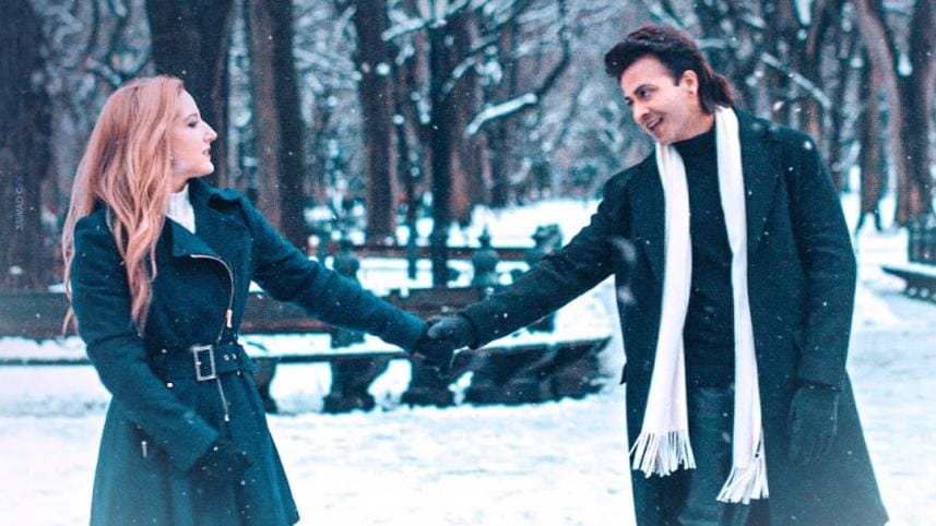 SHakib Khan and Courtney Coffey