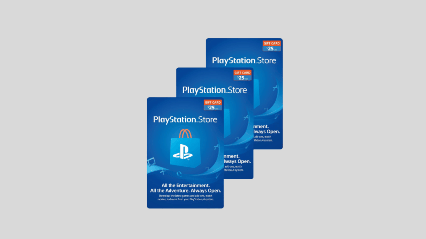 PlayStation gift card