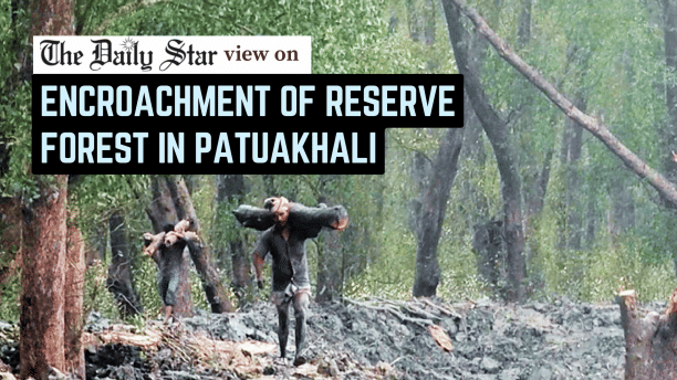 encroachment of reserve forest in patuakhali