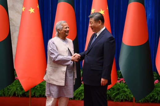 Muhammad Yunus Xi Jinping meeting
