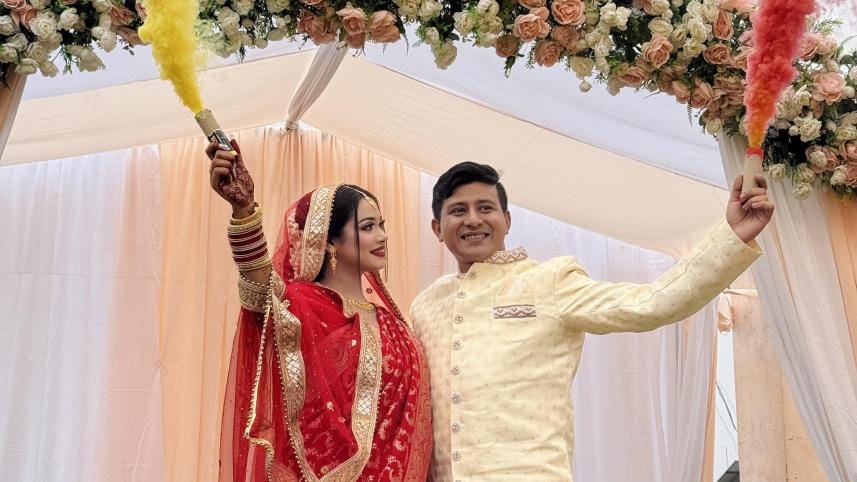 Shamim Hasan Sarkar marriage..jpg